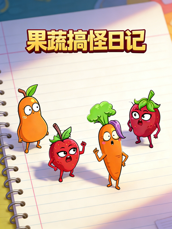 果蔬搞怪日记